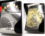 Phases of The Moon Double Sides Engraved Zippo 1999 Mint Rare - $149.00