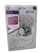 Gemini By Crafter&#39;s Companion - Birthday Surprise - 3 Pc Stamp And Die - £9.61 GBP
