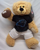 CAROLINA PANTHERS NFL FOOTBALL TEDDY BEAR 13&quot; Plush STUFFED ANIMAL Toy - £15.58 GBP