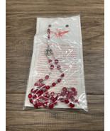 NEW Red Beaded Chaplet of the Holy Spirit Rosary Catholic Religious KG JD - $20.36 CAD