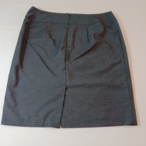 Mossimo Stretch RN#1773 Women's Gray 1/4 Zip Skirt Size 16 image 2
