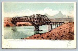 1906 Antique Postcard Of The Needles Bridge Colorado River Arizona w/ Stamp - £17.20 GBP