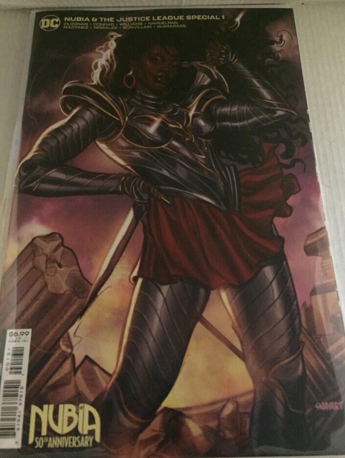 2022 DC Comics Nubia: Queen of The Amazons & Justice League Special Variants #1 Item image 6