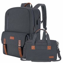 MOSISO Camera Backpack 17.3 inch, DSLR/SLR/Mirrorless Case with Laptop Compartme - £83.92 GBP