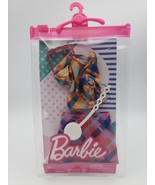 Barbie Fashion Pack Plaid Top &amp; Skirt With Purse &amp; Sunglasses Mattel New - $9.71 CAD