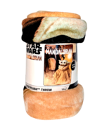 Disney Star Wars Mandalorian The Child Fleece Throw Blanket Baby Yoda  4... - €16,95 EUR