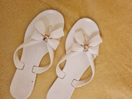 White Jelly Slippers For Women Size 6(uk) - £17.98 GBP