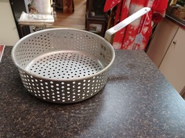 11.5 &quot; Heavy-Duty Stainless Steel Kitchen Strainer Basket With Handle - $44.54