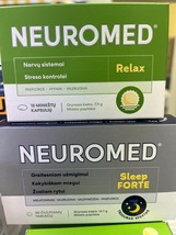 Neuromed sleep forte + relax 2 boxes set anxiety migraine relax sleep  - £49.56 GBP