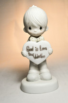 Precious Moments: God Is Love Dear Valentine - E-7153 - Boy - Embellished - £8.38 GBP