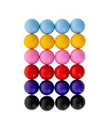 Colored Golf Balls - Multicolored Set Of 24 For Kids Mini Golf, Putting ... - £49.07 GBP
