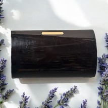 Vintage Mid Century Modern Women&#39;s Lucite Plastic Clutch Handbag Purse B... - £20.05 GBP