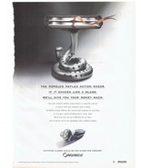 1996 Norelco Print Ad Health and beauty Shaving 8.5&quot; x 11&quot; - £15.13 GBP