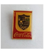 Vintage Coca-Cola Niger Olympic Lapel Hat Pin - $14.36