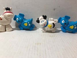 1996/1997 FISHER PRICE FARM ANIMALS SET- Horse, cow and 2 dogs - $3.19