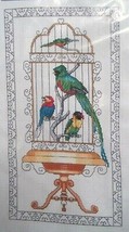 The Bird Cage Vickery Collection Counted Cross Stitch #2029  Sealed - $19.79