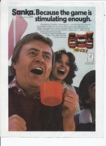 1979 Sanka Coffee Print Ad General Foods 8.5&quot; x 11&quot; - £15.37 GBP