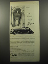 1950 Jaguar 3 1/2 Litre Sedan Car Ad - The Clarendon Building, Oxford England - £14.81 GBP