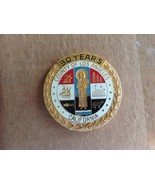 County of Los Angeles California  medallion  2.5&quot; wide one side USA Made - £16.21 GBP