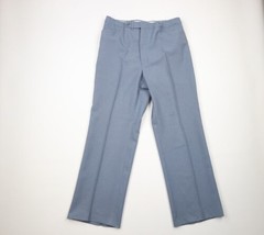 Vintage 70s Levis Mens 34x32 Knit Wide Leg Flared Bell Bottoms Chino Pants USA - £87.00 GBP
