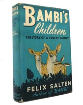Felix Salten BAMBI&#39;S CHILDREN The Story of a Forest Family  Reprint with Correct - £150.34 GBP