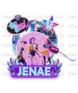 Custom KPop Demon Hunter Edible Cake Topper Decoration - $23.93 CAD