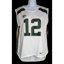 NFL Green Bay Packers Nike Sleeveless Jersey #12 Rogers New Women&#39;s Large - £25.30 GBP