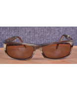 Halston Sunglasses H297 Wrap Beige Tan Tortoise Frame Only Script Lenses - €16,97 EUR