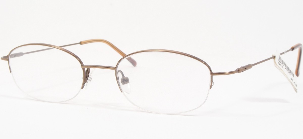 Occhiali Vintage Zwei 2003-013 Bronzo Chiaro UNICO RARO 47-18-135mm - $46.94