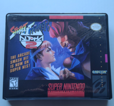 Street Fighter Alpha 2 Case Only Super Nintendo Snes Box Best Quality Available - £9.88 GBP