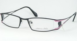 Visione Nobile VD247 C3 Noir / Lilas Lunettes Métal Cadre 50-20-140mm - $66.78