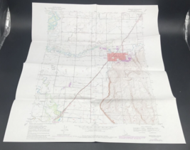 1979 Rexburg Idaho ID Quadrangle Geological Survey Topo Map 22&quot; x 27&quot; USGS - $9.49