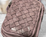 Lilac  U-Corby  Genuine Leather Crossbody Sling Bag Dual Compartment - £58.38 GBP