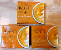 3 Pk -  My T Fine Pumpkin Spice Batch Instant Pudding Mix 2.97 oz BB 08/... - $20.12