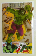 Vintage ORIGINAL 1977 Incredible Hulk 35x23 Marvel Comics pin-up poster 1:1970&#39;s - $54.47