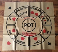Vintage 1953 Tripoley Game Deluxe Edition Replacement Mat Only - £23.48 GBP