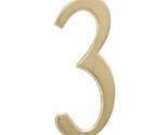 Whitehall Products DeSign-it Standard Plaque, Number &quot;9&quot;, Satin Brass - £7.09 GBP+