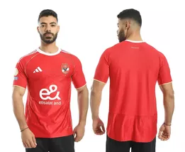 Al Ahly (Egypt) 2025/26 Home Jersey with Club World Cup Badges | Free Sh... - $79.00