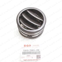 New Genuine OEM Suzuki Jimny Black Side Louver Vent 73610-75H01-5PK - $37.12