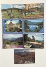 Postcards Lot Of 7 Scenic Virginia Scenes Blue Ridge Parkway Skyline Drive More - £10.19 GBP