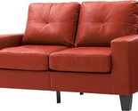 Glory Furniture Newbury Modular Loveseat Red - $502.99
