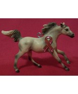 Custom Made Breyer Horse Ornament Breast Cancer Pink Ribbon  - £14.09 GBP