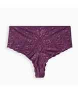 Torrid Striped Floral Tanga Panty With High-Cut Leg Size 3X NEW - $27.35 CAD
