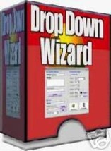 Drop Down Wizard Menu Creator Software - $1.99