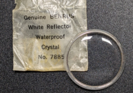 Genuine Vintage Benrus Wristwatch Crystal Waterproof White Reflector  78... - $22.76