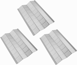 Grill Heat Plates Stainless Steel 3-Pack for Calise Lucullan Outdoor Kitchen BBQ - £65.35 GBP