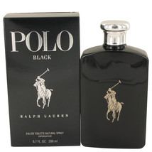 Ralph Lauren Polo Black Cologne 6.7 Oz Eau De Toilette Spray - £160.24 GBP