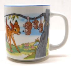 VTG Disney Parks Exclusive Bambi Coffee Tea Cup Mug Made in Japan - £11.06 GBP