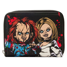 Child&#39;s Play - Bride Of Chucky Tiffany Zip Around Wallet By Loungefly - £33.63 GBP