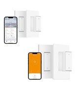 Smart Light Switch with Rmote + Smart Dimmer Switch with Rmote - £72.36 GBP